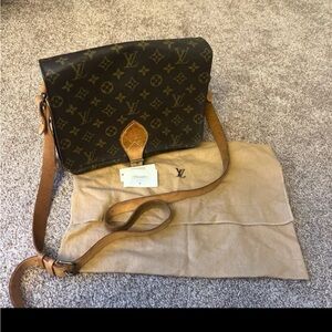 ✨SOLD✨ Louis Vuitton Cartouchiere GM Brown Monogram Crossbody